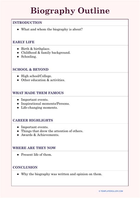 biography research paper outline Kindle Editon