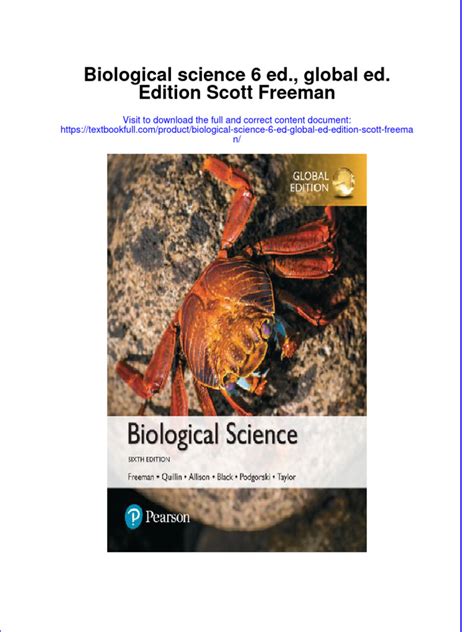 biological science scott freeman pdf Kindle Editon