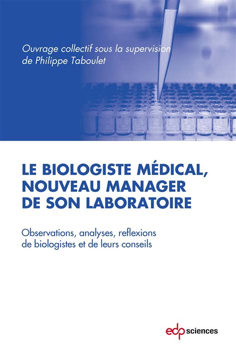 biologiste m dical nouveau manager laboratoire ebook Reader