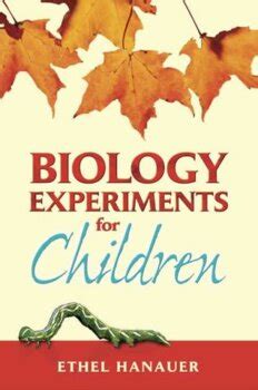 biology experiments for children dover childrens science books Reader