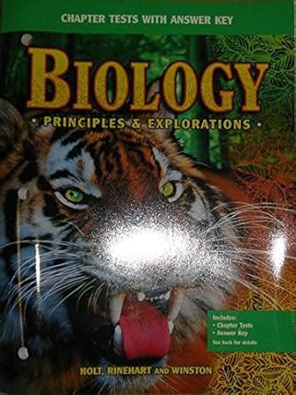 biology principles explorations answer key Kindle Editon
