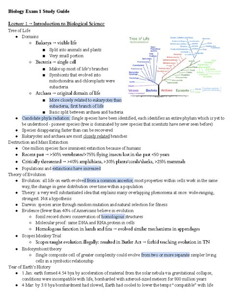 biology study guides online Epub