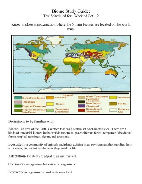 biome study guide answer Kindle Editon