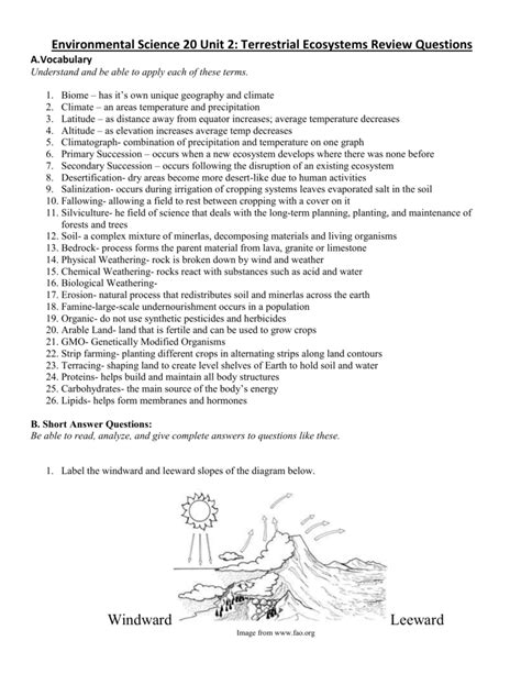 biomes and ecosystem 5th grade study guide Reader