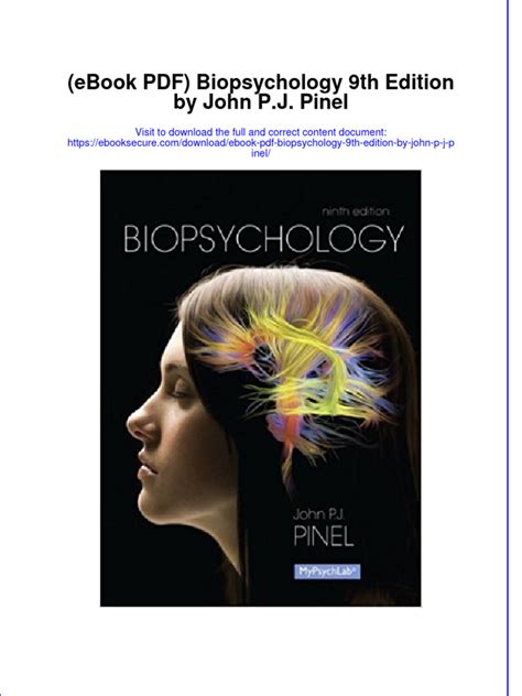 biopsychology 9th edition john pinel download free pdf ebooks about biopsychology 9th edition john pinel or read online pdf vie Kindle Editon