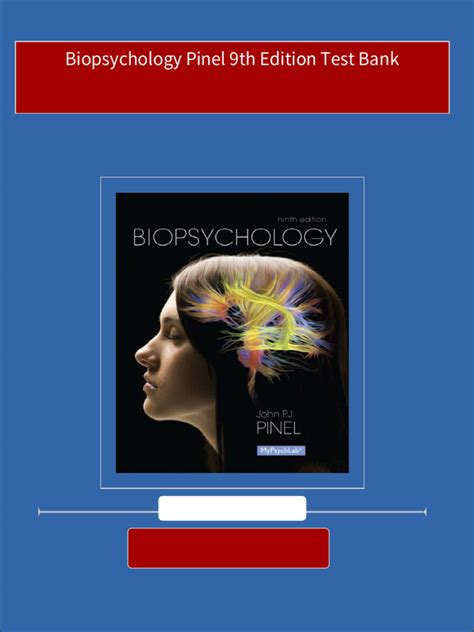 biopsychology pinel 9th edition test bank PDF