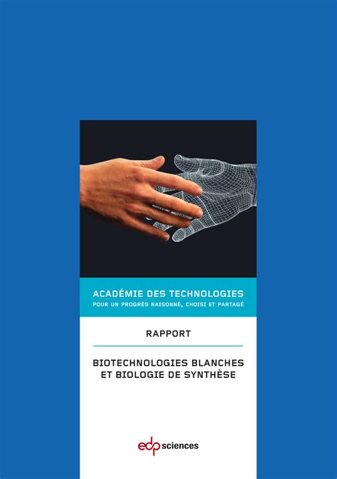 biotechnologies blanches biologie synth se technologies ebook Doc