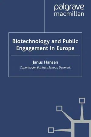 biotechnology and public engagement in europe Doc