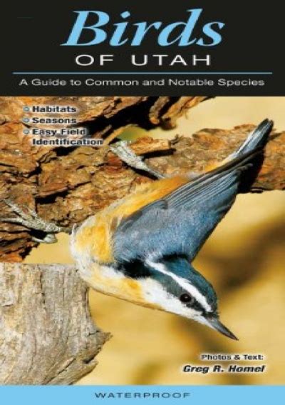 birds of utah a guide to common and notable species common and notable species Doc