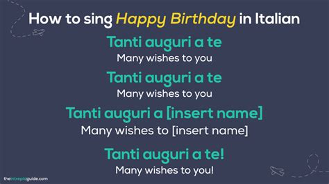 birthday song in italian