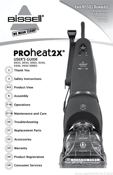 bissell 2x proheat manual Epub