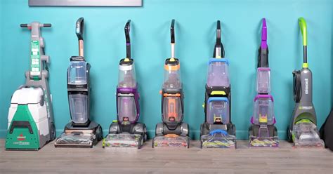 Bissell Carpet Cleaner Comparison Chart