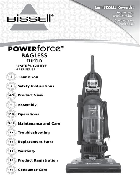 bissell powerforce turbo manual Epub