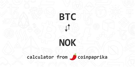 bitcoins to nok