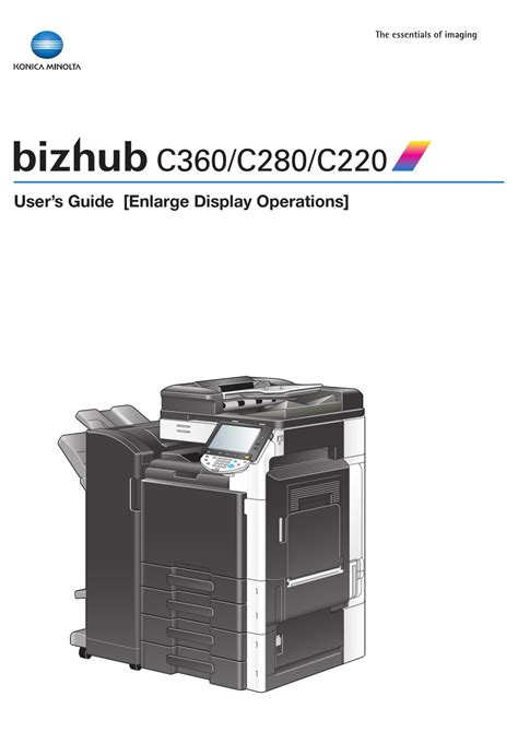 bizhub c280 user guide Epub