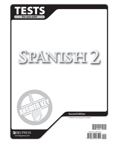 bju press spanish 2 answers Epub