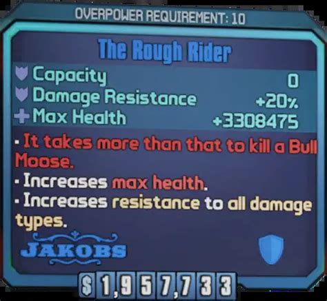 bl2 salvador rough rider