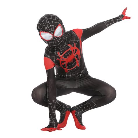 black Spider-Man costume for kids