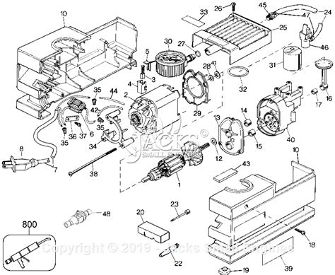 black and decker air station parts diagram