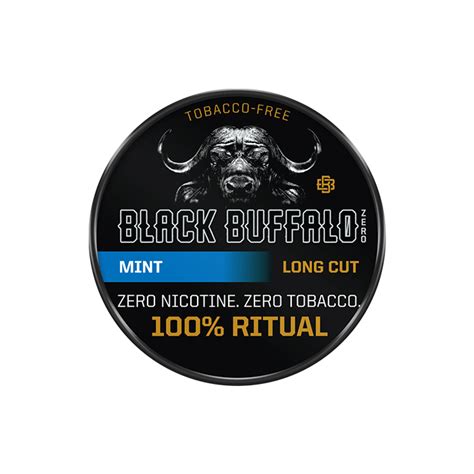 black buffalo nicotine amount