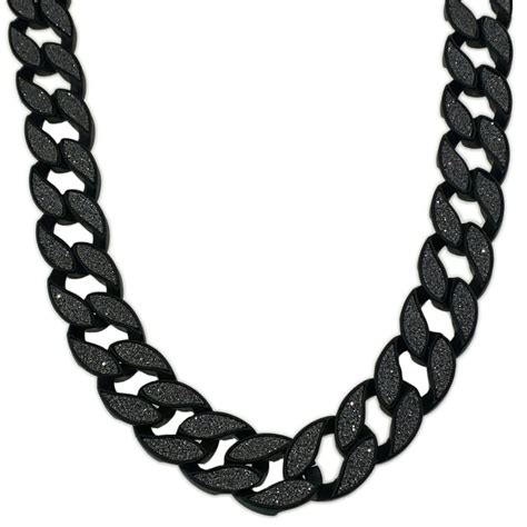 black chains