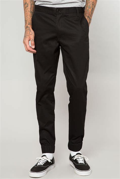 black chino trousers