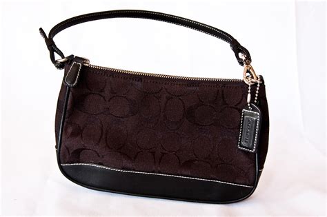 black coach purse small