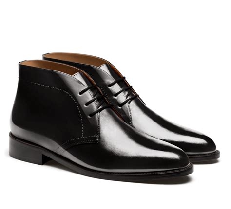 black dress boots mens