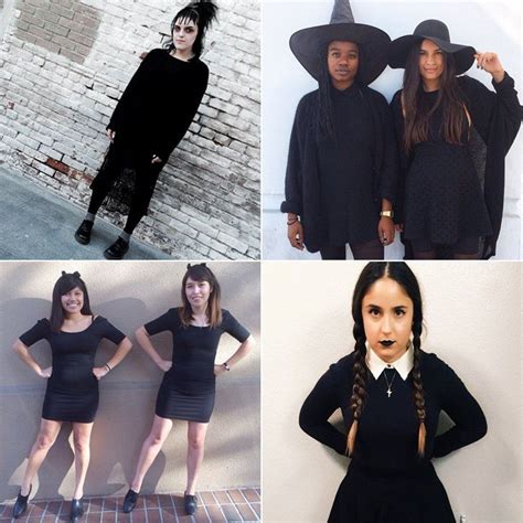 black dress costume diy