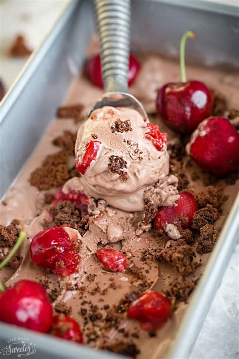 black forest ice cream