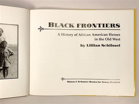 black frontiers a history of african american heroes in the old west Doc