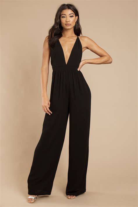 black jumpsuit jumpsuit