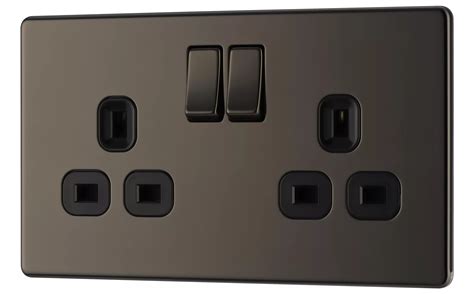 black nickel sockets