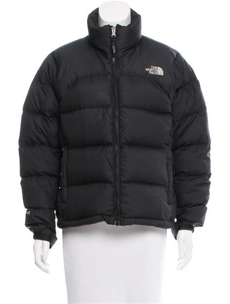 black north face puffer jacket