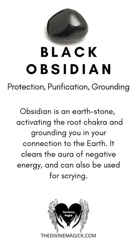 black obsidian stone meaning