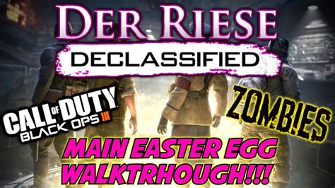 Black Ops 3 Der Riese Easter Egg Walkthrough