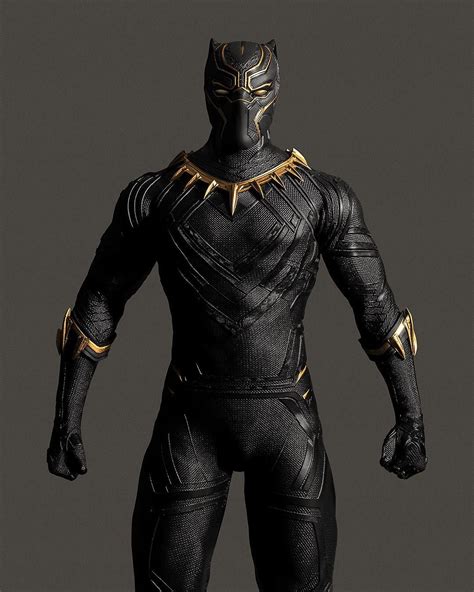 black panther traje