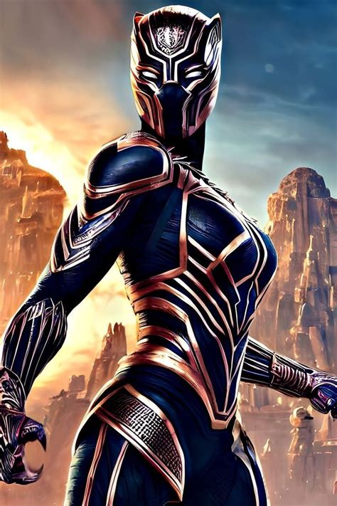 black panther woman