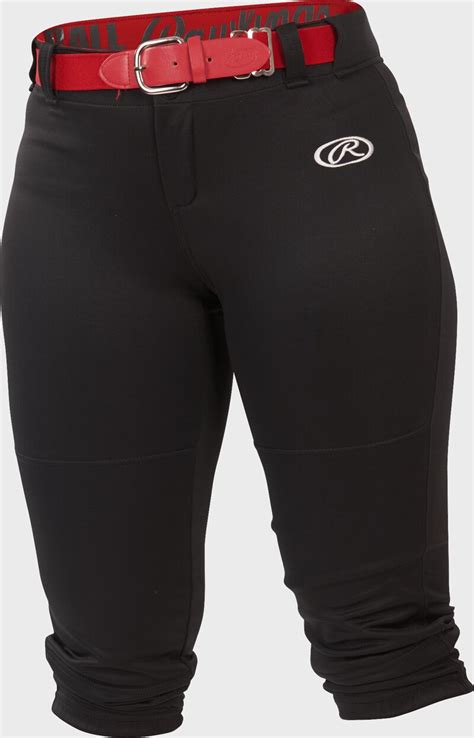 black softball pants