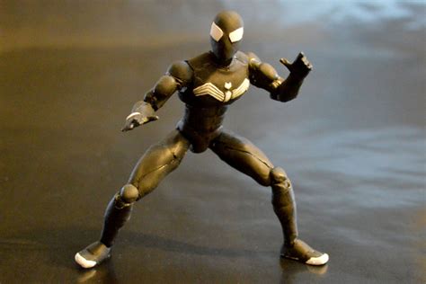 black spiderman custom