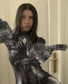 black spiderman girl costume