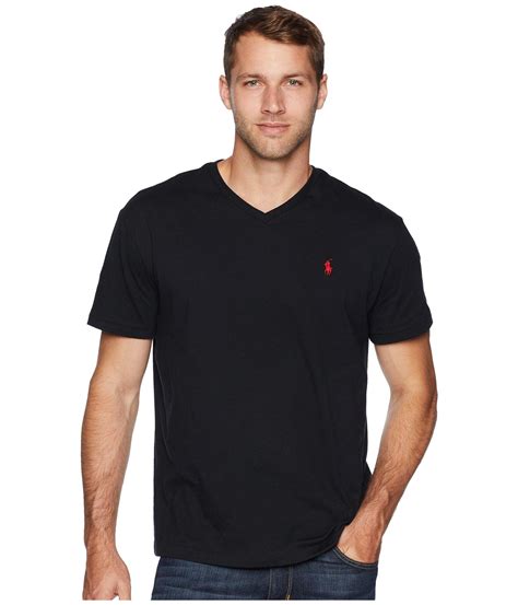 black t shirt polo ralph lauren