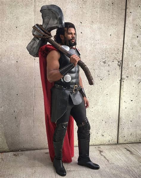 black thor costume