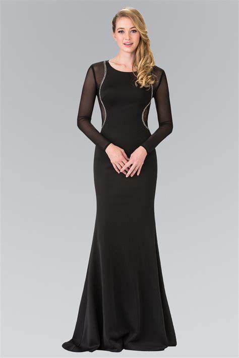 black tie gown