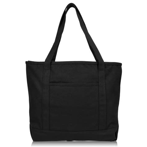 black tote bag