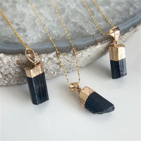 black tourmaline necklace