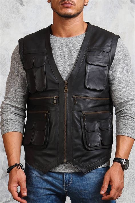 black vest men