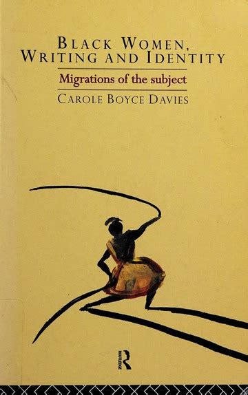 black women writing and identity migrations of the subject Kindle Editon