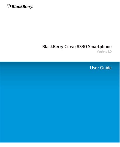 blackberry 8330 manual download Kindle Editon