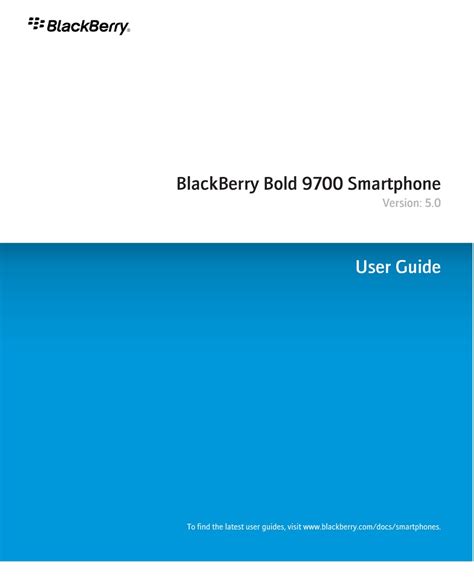 blackberry 9700 manual att PDF